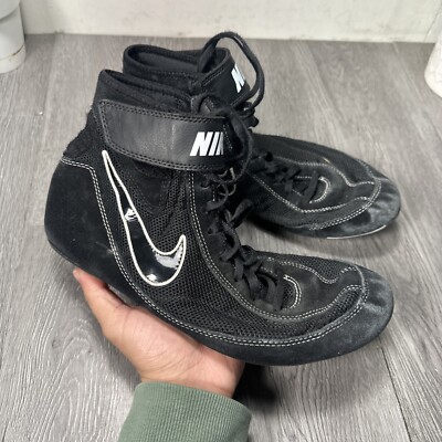 Nike Speedsweep‎ VII Mens Size 10.5 Wrestling Shoes Black White 366683-001 Nike Speedsweep 7  main image 4