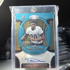 2023 Panini Certified Football Roll Call #’d /15 Darnell Washington Auto RC
