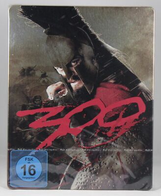 300 ~ GERMANY AMAZON.DE EXCLUSIVE BLU-RAY STEELBOOK ~SEALED~ ZACK SNYDER ~ OOP