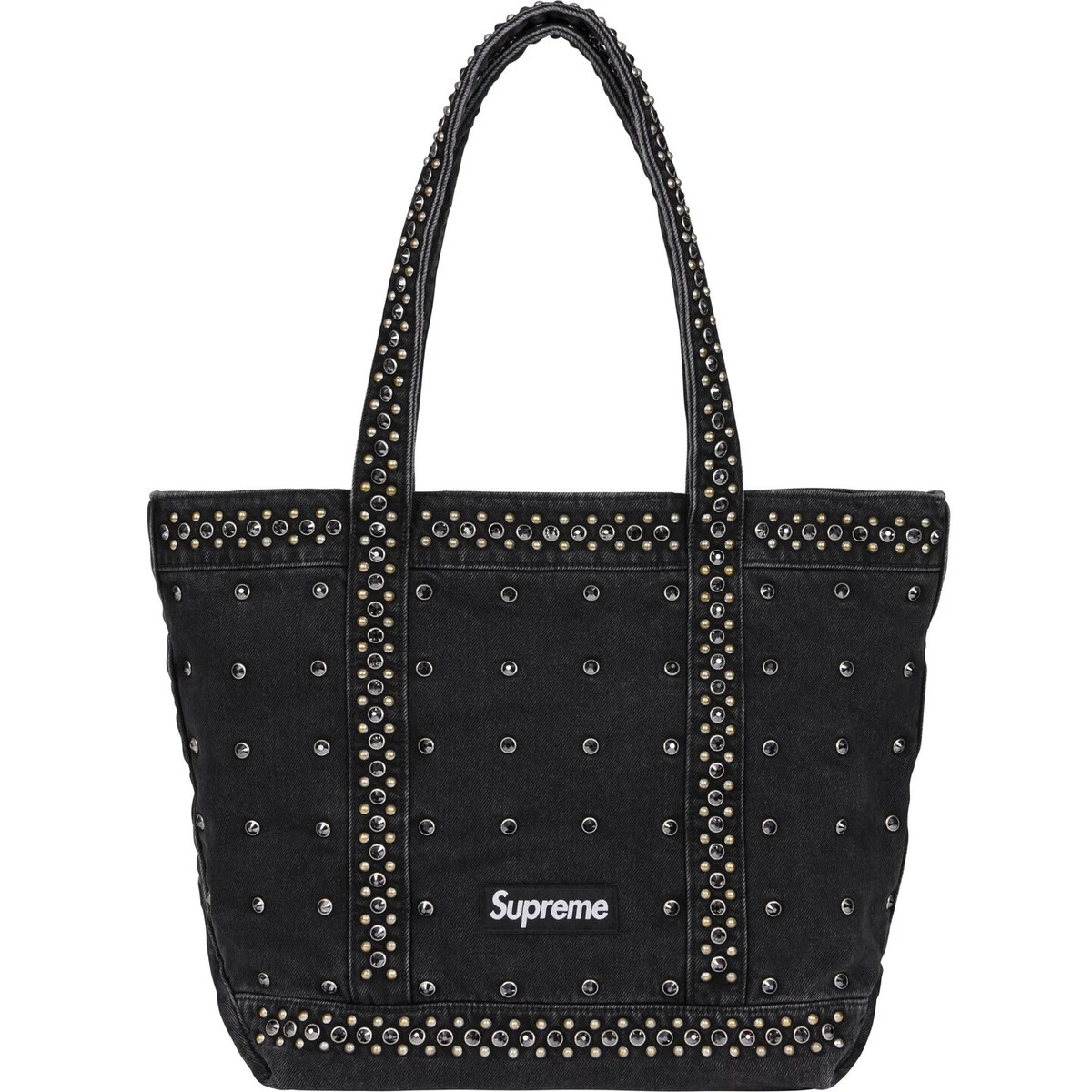 Supreme b.b. Simon Denim Tote Bag Black | eBay