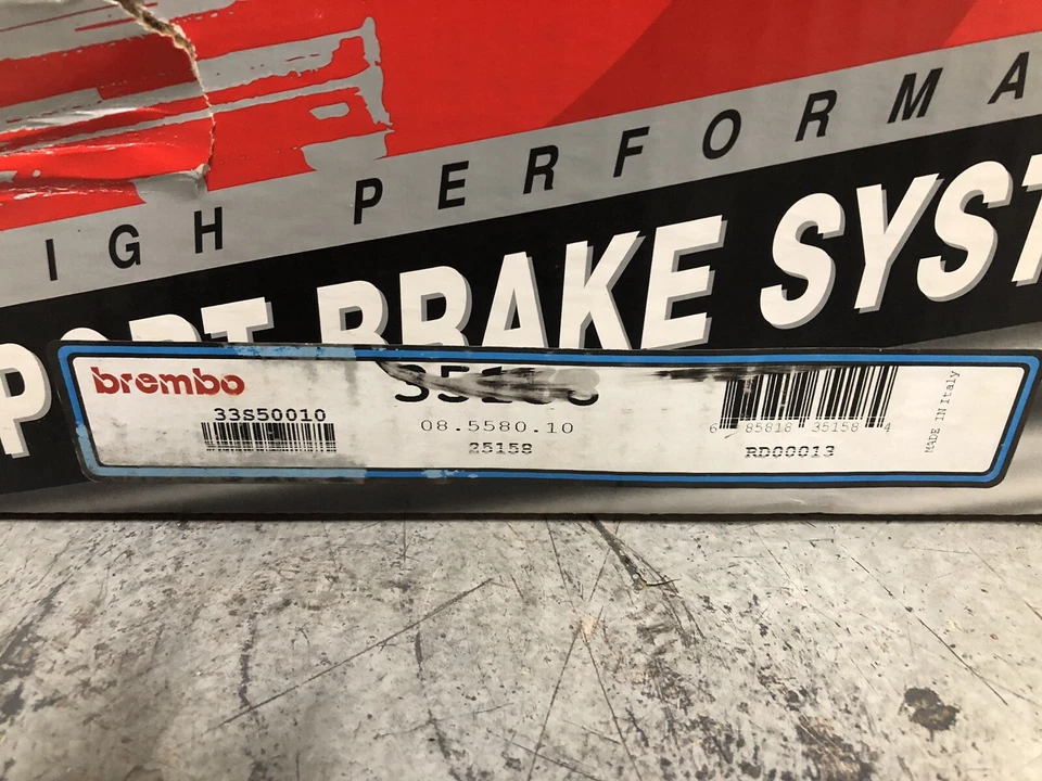 Brembo  Rear Drilled Rotors Pair  BMW 35158 33s50010 New In Box 740 840 850 - Image 2 of 4
