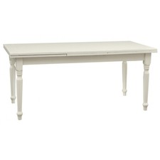 Biscottini Table Extensible Moderne En Bois Massif Rectangulaire Country