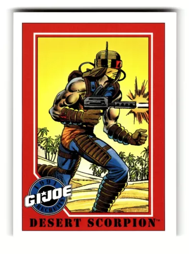 1991 G.I. Joe Recruits Trading Card Series 1 #130 Desert Scorpion