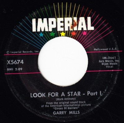 Garry Mills - Look For A Star, 7'', (Vinyl)