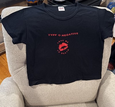 RARE Vintage Type O Negative Love Me To Death Women s T Shirt Size Medium Grail!