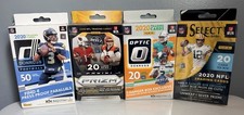 2020 Sealed 4 Hanger Lot! Prizm, Optic, Select, Donruss. Burrow, Herbie, Love?