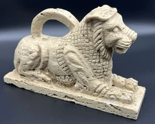 Near Eastern Intercultural Stone Weight,A Legendary Stone Lion Statue