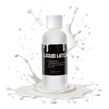 Liquid Latex Halloween SFX Makeup, Glue for Skin,Liquid 30ml, White