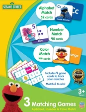 MasterPieces - Sesame Street 3-in-1 Matching Game