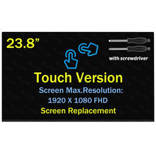 24" LCD Screen for HP 24-F 24-f0098ur All-in-One Touchscreen Display 23.8" FHD