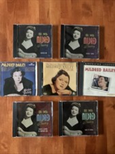 Swing Music CD Lot 7 Mildred Bailey CDs Harlem Lullaby Rockin Chair Sque...