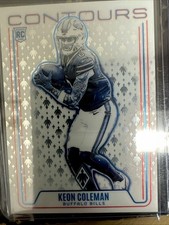 2024 Panini Phoenix - Contours Keon Coleman #CON-KCN (RC)