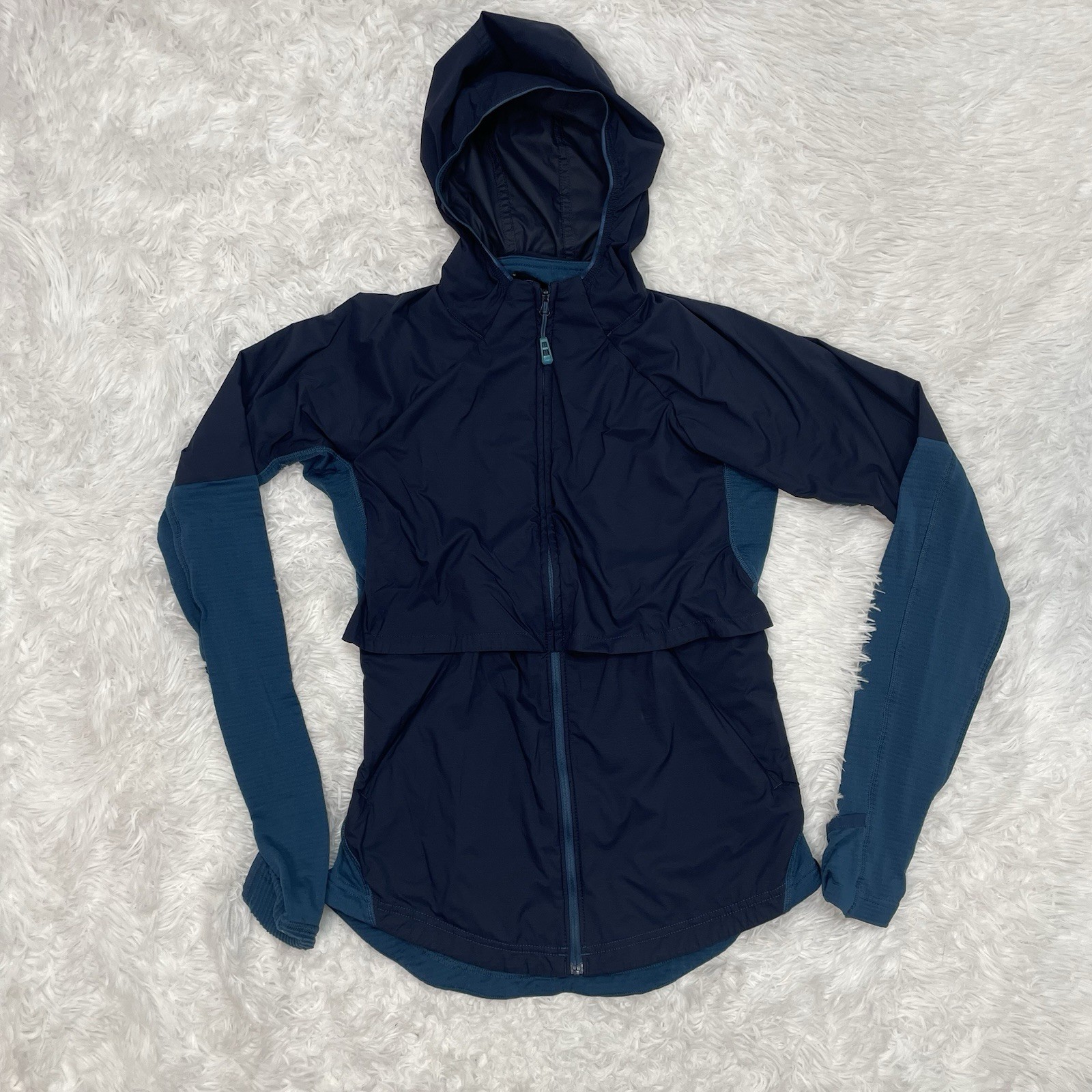 REI Co-op Polartec Women’s Size XS Full Zip Lightweight Hooded Jacket Outdoor