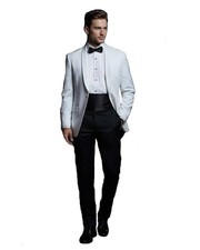 Men's White Dinner Jacket