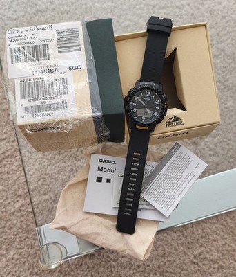 Casio PRO TREK PRT-B50-1ER 51mm Schrittzähler Armbanduhr für Herren in OVP 