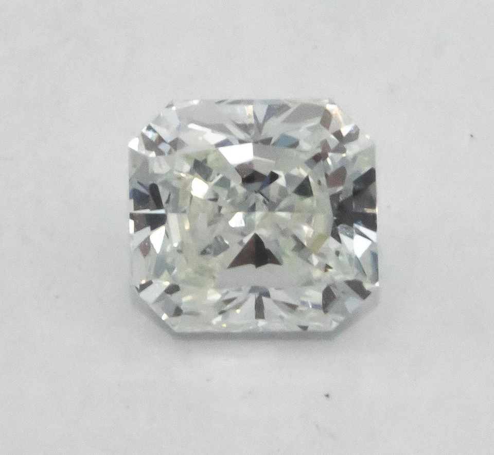 Diamante corte radiante certificado GIA VS1/H rectangular modificado brillante 1,21 quilates