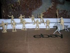 Vintage MARX 45Mm ALAMO DEFENDERS TAN COLORED MATCHED LOT 1960'S ERA
