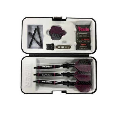 Viper Dart Bitch Steel Tip Darts - Dartboard Game Accessory - 22 Grams