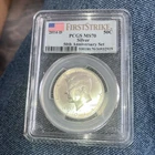 2014 D JFK 50Th Anniversary First Strike Silver PCGS MS 70