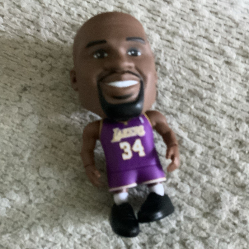 Shaquille O'Neal Los Angeles Lakers NBA ballers (purple)