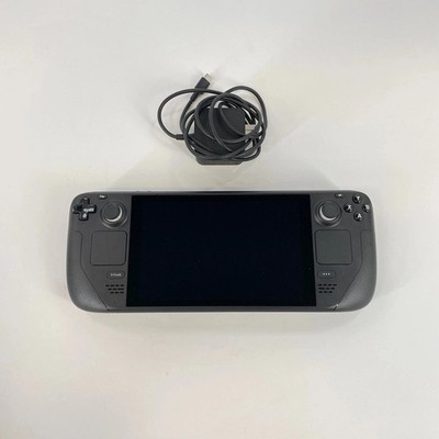 Valve Steam Deck Handheld Console Black 512GB w/ Charger - Very Good Condition