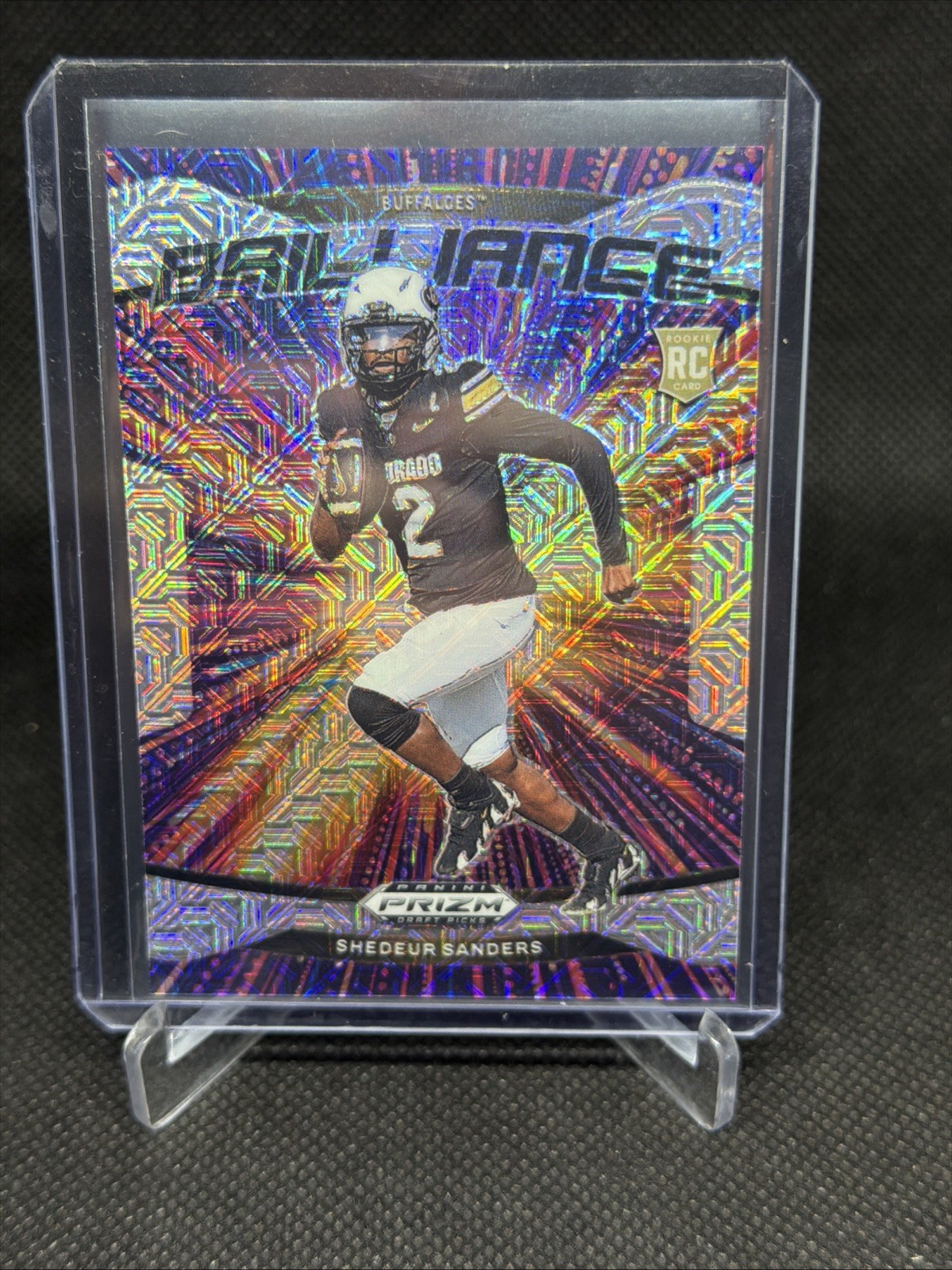 2025 Panini Prizm Draft Picks Shedeur Sanders Brilliance Mojo 18/25