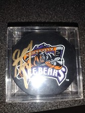 Knoxville Ice Bears Autographed Hockey Puck