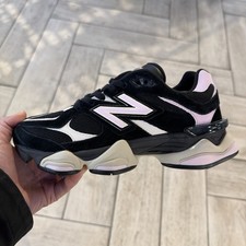 New Balance 9060 Black Pink Women Casual Snea...