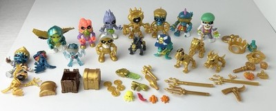Treasure X Toys Figures Lot with Accessories