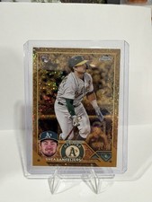 2023 Topps Chrome Gilded Collection Shea Langeliers MINI GOLD DIAMOND Etch  /50