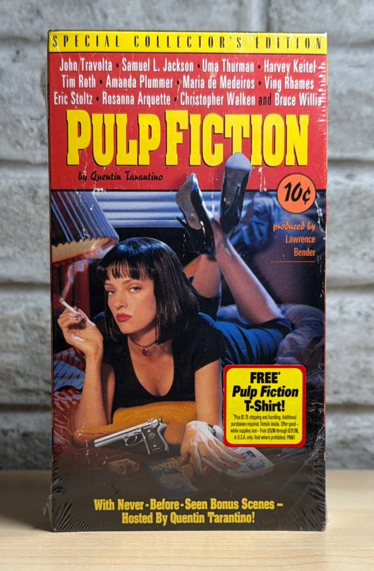 Pulp Fiction NTSC VHS Tapes for sale | eBay