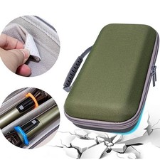 Microphone Hard Case Sturdy Organized with Handle with Mesh Pocket Portable
