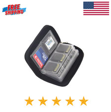 Memory Card Storage Bag 22Slots SD Cards Organiser Pouch Card Carrying Case