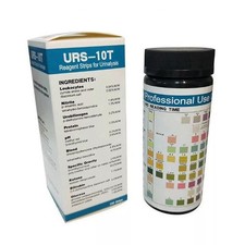 100pcs 10Parameter Urine test Strips URS-10T Reagent Rapid Test for Urinalysis