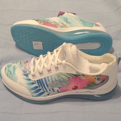 Skechers Skech-Air Element 2.0 Memory Foam Floral Tropical Low Top Sneakers