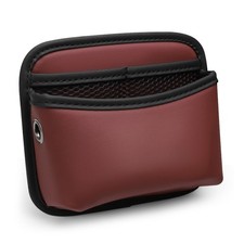 Car Side Pocket Organizer, Small Leather Pocket Pouch for Auto Seat, Door, Wi...