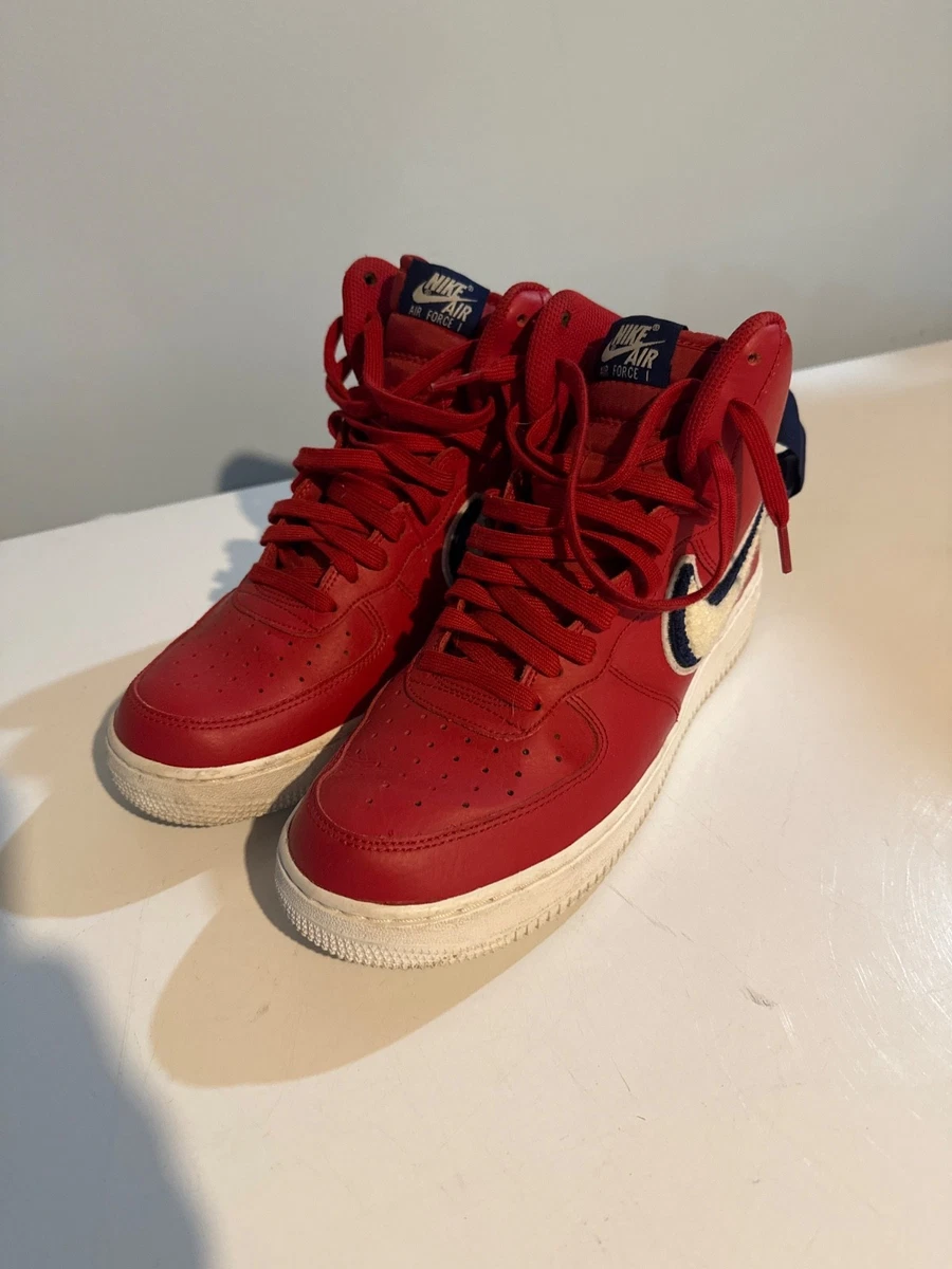 Nike Air Force 1 '07 LV8 High Gym Red for Sale | Authenticity