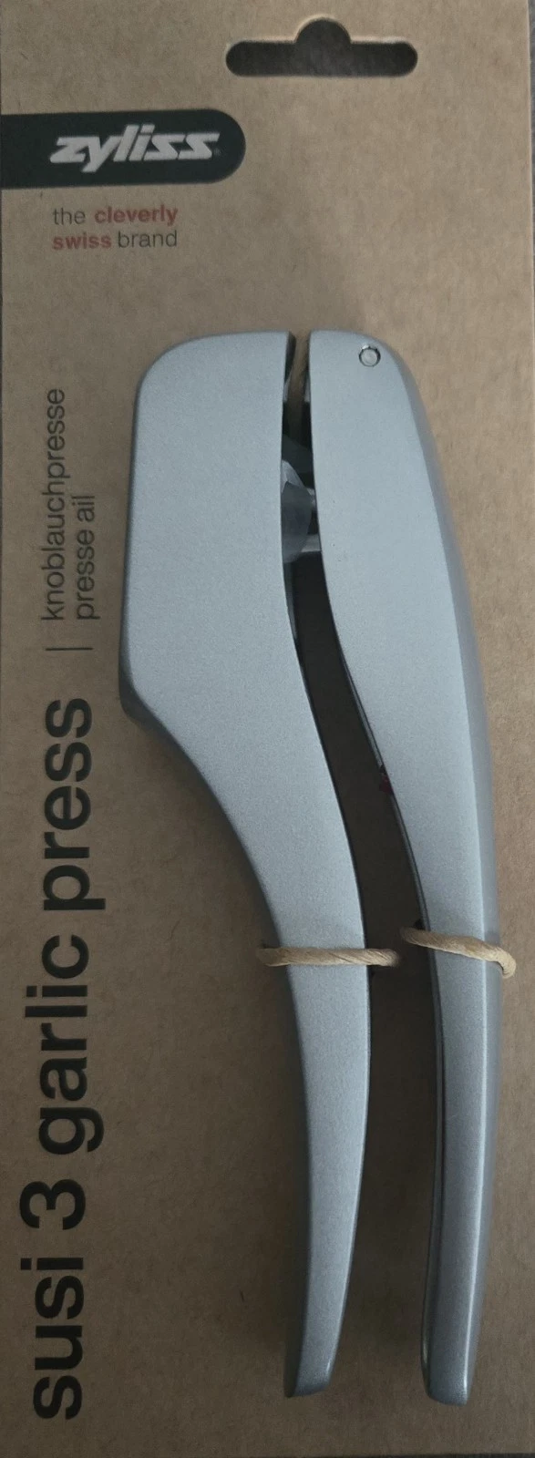 Zyliss Garlic Press Susi 3 Aluminum Silver Garlic Crusher
Opens in a new window or tab