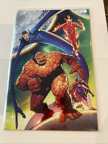 FANTASTIC FOUR #1  VIRGIN ROB LIEFELD  EXCLUSIVE VARIANT