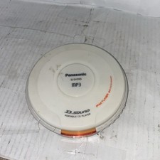 Panasonic White Personal CD/MP3 Player SL-SV590 with D.sound FM Tuner For Repair