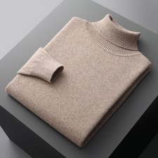 New Winter Wool Sweater Men's Cashmere Sweater Loose Pullover Casual Sweaters