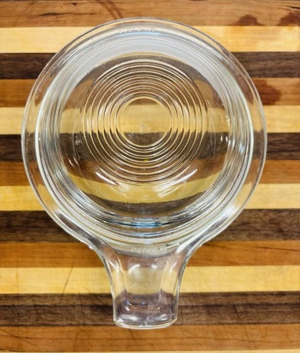 Vintage Pyrex Clear glass Grab It Bowl (with Lid) 601-B Corning Ware