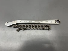 (R) VINTAGE DIAMOND TOOL HORSESHOE DIAMALLOY CW12 12" CHAIN WRENCH VGC USA