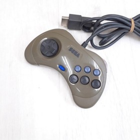 Sega Saturn Console bundle with 2 controllers, 10 games & cables Japanese Gray