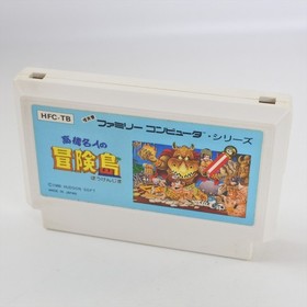 TAKAHASHI MEIJIN ADVERUNTURE ISLAND Famicom Nintendo 2235 fc