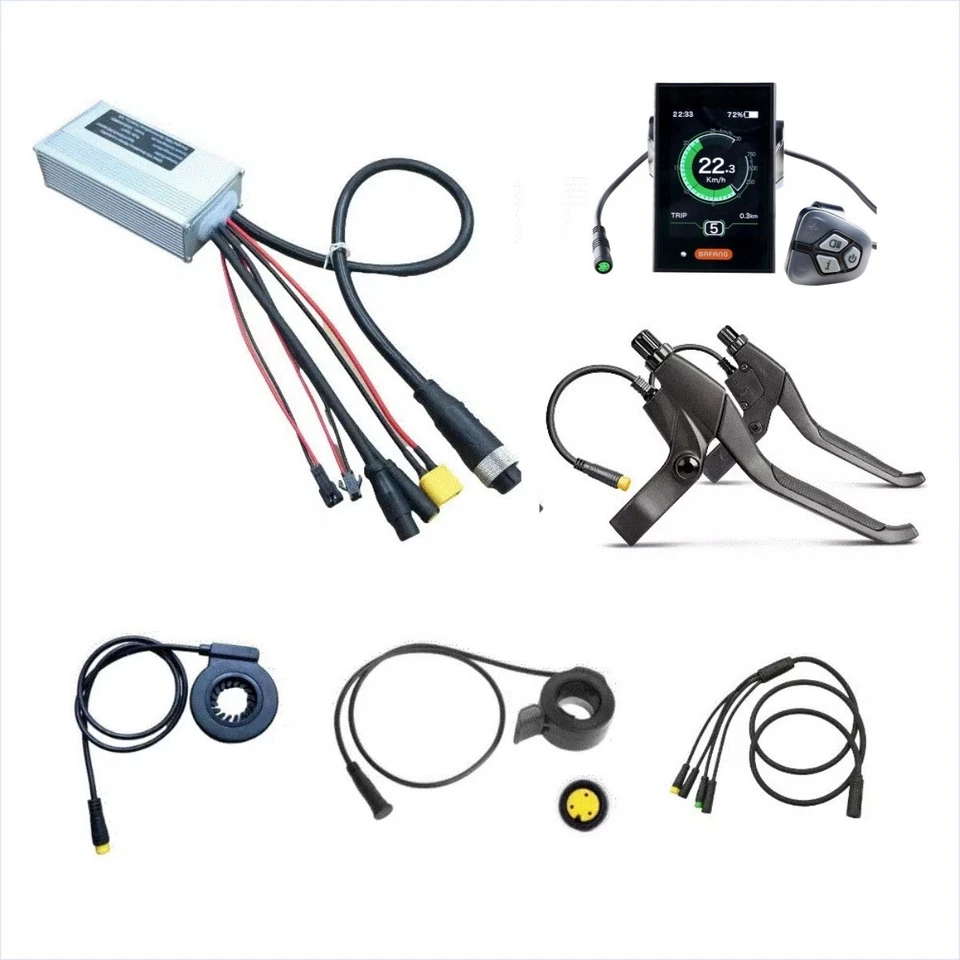 BAFANG 48V 1000 Front Hub Motor Fat Wheel Bike Conversion kit 20/24/26x4.0" - Image 4 of 4