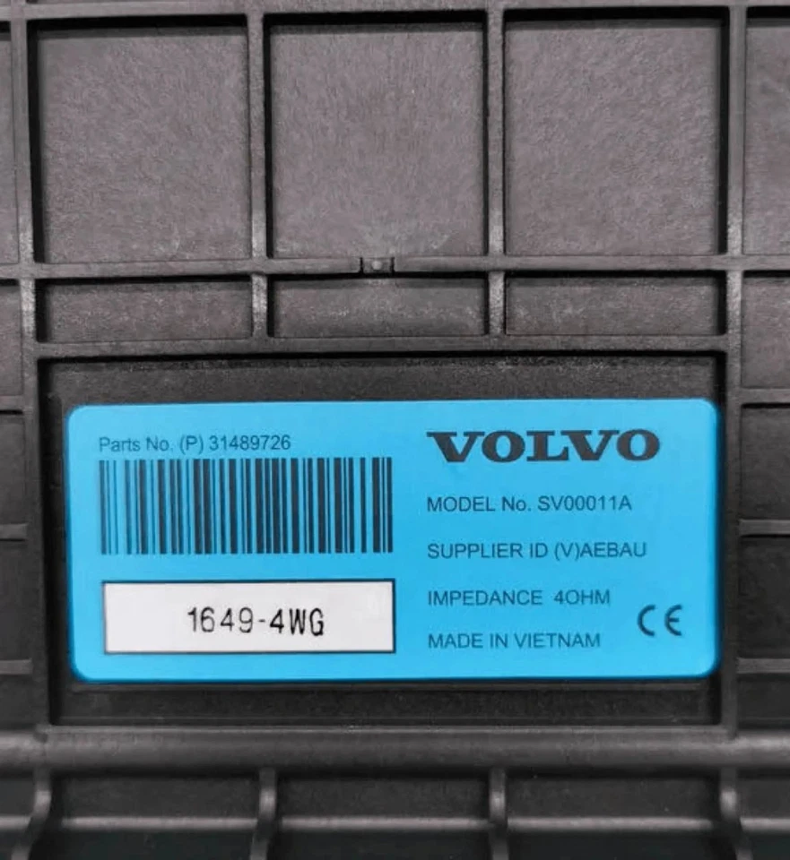 Volvo S90, V90 2018 altavoz salpicadero cabina 31489726 Foto 3 de 4