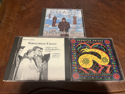 Gregorian Chants CD Lot