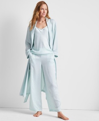 State of Day Crepe De Chine Camisole Pajama Top Women's L Sleepy Animal Pullover