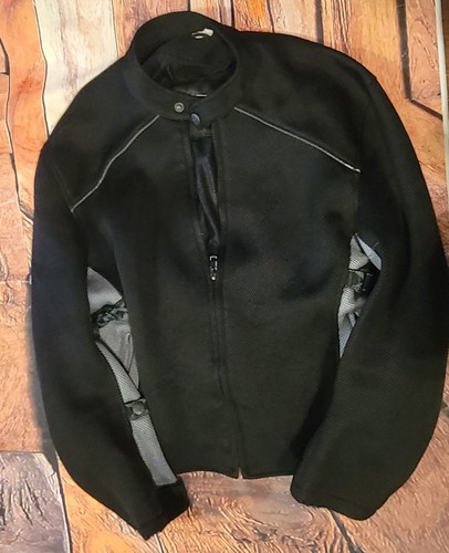 xelement advanced motorcycle gear Jacket Mens XL Extra Large Black